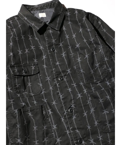 PENNEYS(ぺニーズ)の「【PENNY‘S】PRINTED ENGINEER SHORT JACKET/ミリタリー/ワークジャケット【WEB限定】(ミリタリージャケット・メンズ・グリーン/カーキ/ブラック・M/L)」の21枚目の写真