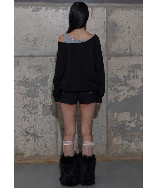 FANCY CLUB(ファンシークラブ)の「A'GEM/9 × .kom 『FANCY CLUB/ファンシークラブ』 ROSARY NOIRER SWEATSHIRT/ノワラー スウェット シャツ(スウェット・レディース・ブラック・FREE)」の10枚目の写真