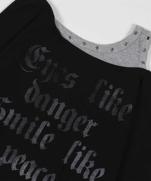 FANCY CLUB(ファンシークラブ)の「A'GEM/9 × .kom 『FANCY CLUB/ファンシークラブ』 ROSARY NOIRER SWEATSHIRT/ノワラー スウェット シャツ(スウェット・レディース・ブラック・FREE)」の2枚目の写真