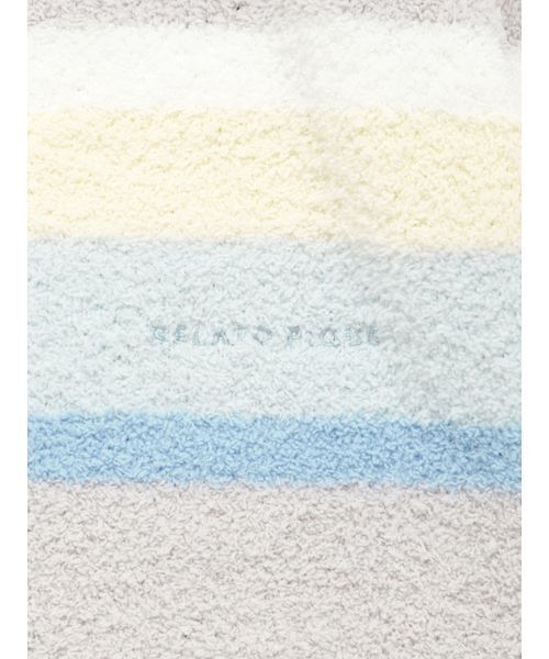 セール】【BABY】ベビモコカラフルボーダーロンパース（ロンパース