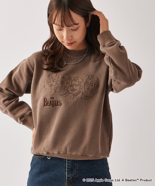 GOOD ROCK SPEED/グッドロックスピード THE BEATLES EMBROIDERY SWEAT