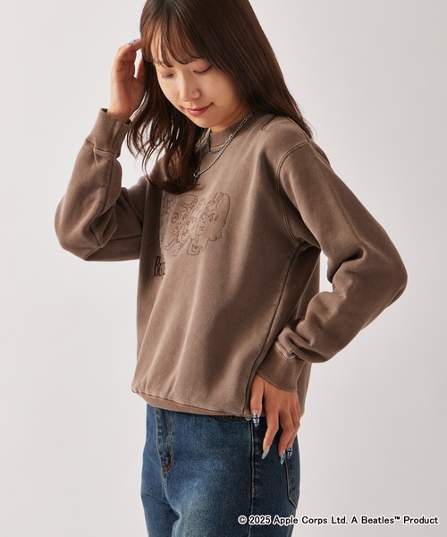 GOOD ROCK SPEED/グッドロックスピード THE BEATLES EMBROIDERY SWEAT