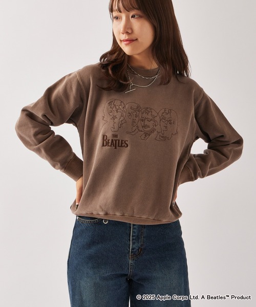 GOOD ROCK SPEED/グッドロックスピード THE BEATLES EMBROIDERY SWEAT