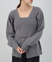 コトハヨコザワ・カーデ ＆ビスチェ セット セール】マルチビスチェSETカーディガン（カーディガン/ボレロ