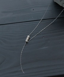 Andemiu | パールスライドY字ネックレス604191(ネックレス)