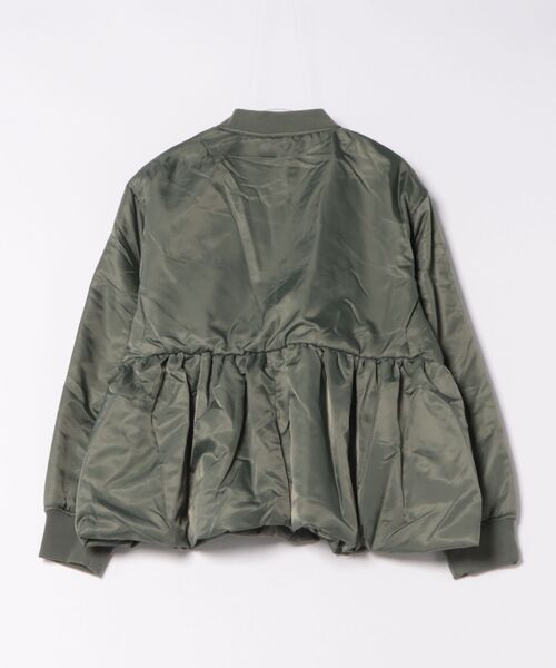 coca（coca）（コカ）の「ペプラムヘムMA-1（MA-1・レディース・カーキ/ライトベージュ・L/M）」の22枚目の写真