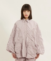 Seivson（セイヴソン）の「《Traces》Seivson Cyber Structured Pleat Jacket（その他アウター）」