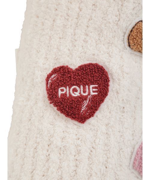 gelato pique（ジェラートピケ）の「【CAT&DOG】ベビモコベアサガラ刺繍プルオーバー（ペットウェア・レディース・アイボリー/ピンク/ネイビー・S/M/L）」の22枚目の写真