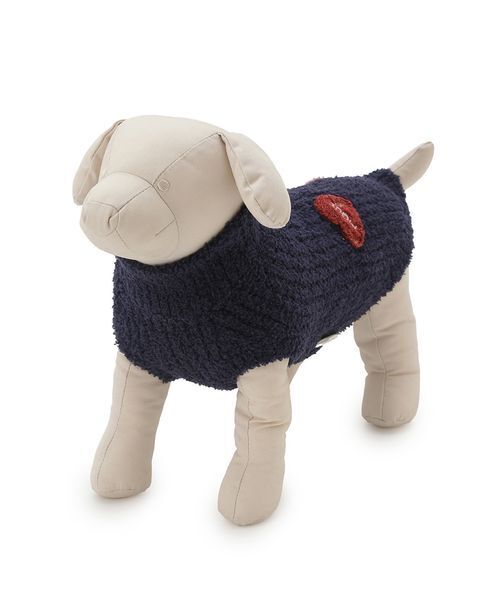 セール】【CAT&DOG】ベビモコベアサガラ刺繍プルオーバー（ペット