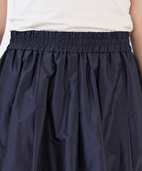 MICA&DEAL(マイカ&ディール)の「タックギャザーメモリースカート(スカート・レディース・イエロー/ネイビー/グリーン・FREE)」の18枚目の写真