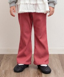 パンツ（レッド/赤色系・フレア・ブーツカット）ファッション通販