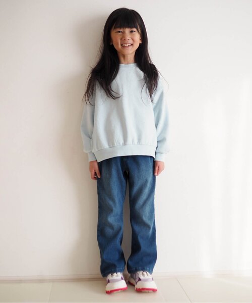 BREEZE（ブリーズ）の「【微起毛/ストレッチ】あったかフレアエブリパンツ_ジュニア対応（その他パンツ・キッズ・イエロー/レッド/ブルー/ブラック/サックスブルー・100/80/90/110/120/130/140）」の12枚目の写真