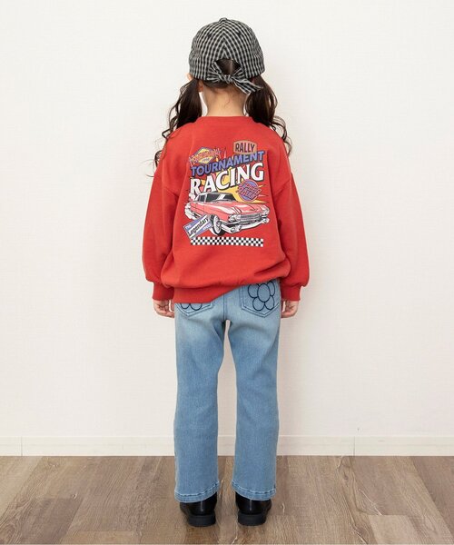 BREEZE（ブリーズ）の「【微起毛/ストレッチ】あったかフレアエブリパンツ_ジュニア対応（その他パンツ・キッズ・イエロー/レッド/ブルー/ブラック/サックスブルー・100/80/90/110/120/130/140）」の16枚目の写真