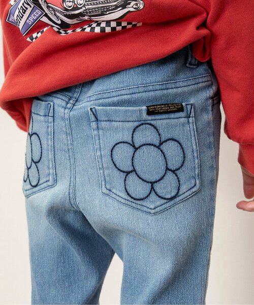 BREEZE（ブリーズ）の「【微起毛/ストレッチ】あったかフレアエブリパンツ_ジュニア対応（その他パンツ・キッズ・イエロー/レッド/ブルー/ブラック/サックスブルー・100/80/90/110/120/130/140）」の17枚目の写真