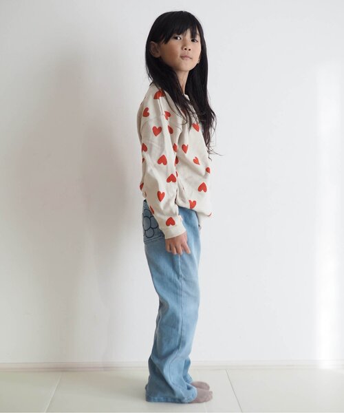 BREEZE（ブリーズ）の「【微起毛/ストレッチ】あったかフレアエブリパンツ_ジュニア対応（その他パンツ・キッズ・イエロー/レッド/ブルー/ブラック/サックスブルー・100/80/90/110/120/130/140）」の18枚目の写真