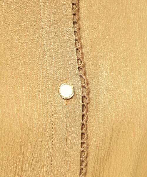 Sunauna（スーナウーナ）の「【COLLECTION LINE】フレアスリーブブラウス（シャツ/ブラウス・レディース・ベージュ/ブラック・38/40）」の11枚目の写真