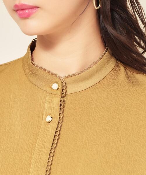 Sunauna（スーナウーナ）の「【COLLECTION LINE】フレアスリーブブラウス（シャツ/ブラウス・レディース・ベージュ/ブラック・38/40）」の15枚目の写真