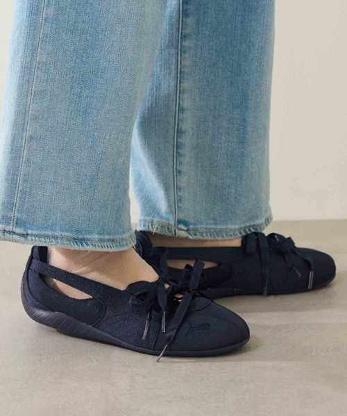 PUMA（プーマ）の「【PUMA】Speedcat Ballet Nova Satin Wns（スニーカー・レディース・ネイビー/ダークオレンジ・24.5cm/24cm/23.5cm/23cm）」の6枚目の写真