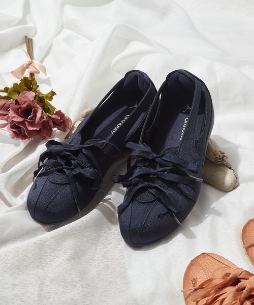 PUMA（プーマ）の「【PUMA】Speedcat Ballet Nova Satin Wns（スニーカー・レディース・ネイビー/ダークオレンジ・24.5cm/24cm/23.5cm/23cm）」の3枚目の写真