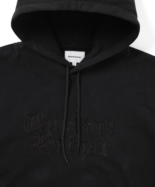 セール】Old English Logo Hoodie（パーカー）｜thisisneverthat