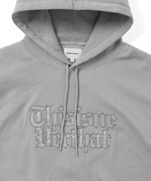 セール】Old English Logo Hoodie（パーカー）｜thisisneverthat