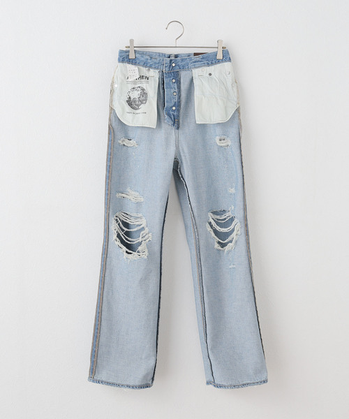 新品◆スピックアンドスパン　AUTHEN ストレートデニム AUTHEN / オーセン HAYES BOOTCUT（デニムパンツ）｜Spick