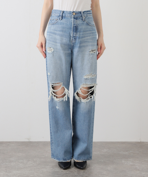 新品◆スピックアンドスパン　AUTHEN ストレートデニム 13オンスストレートデニム（デニムパンツ・ジーンズ）｜Spick