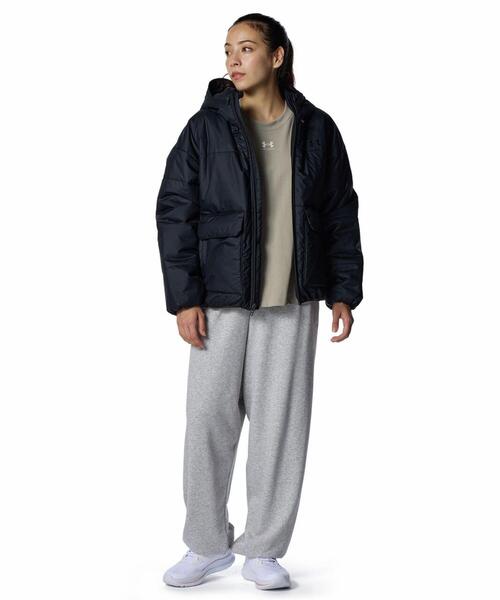 UNDER ARMOUR(アンダーアーマー)の「UAインサレーテッド フルジップ ジャケット(トレーニング/レディース)(ダウンジャケット/コート・レディース・ブラック・M/XL/L/S)」の3枚目の写真