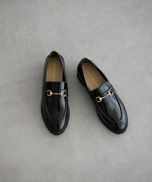 GARAGE OF GOOD CLOTHING(ガレージオブグッドクロージング)の「ビットローファー(ローファー・レディース・ブラック・L/M/S)」の3枚目の写真