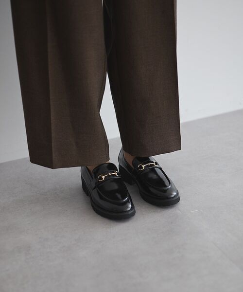 GARAGE OF GOOD CLOTHING(ガレージオブグッドクロージング)の「ビットローファー(ローファー・レディース・ブラック・L/M/S)」の6枚目の写真