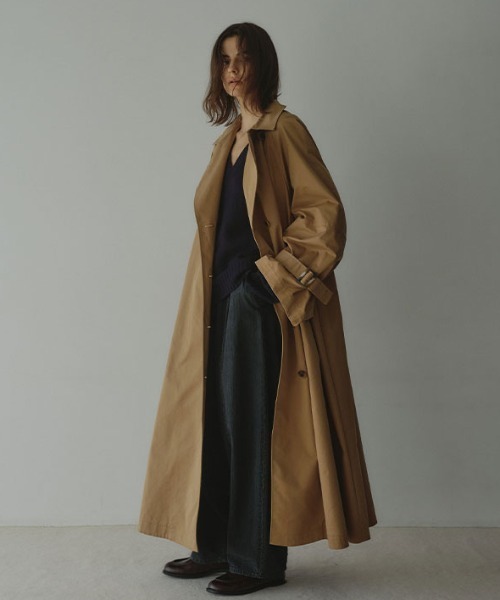 極美品★ETRE TOKYO｜定価4.3万 コンシャススリーブトレンチコート コンシャススリーブトレンチコート（トレンチコート）｜ETRE TOKYO