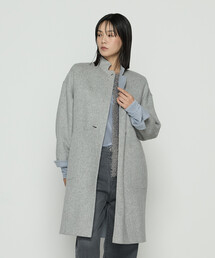 K.T KIYOKO TAKASE | ジーロンWフェイスアンチピリングリバーシブルコート(その他アウター)