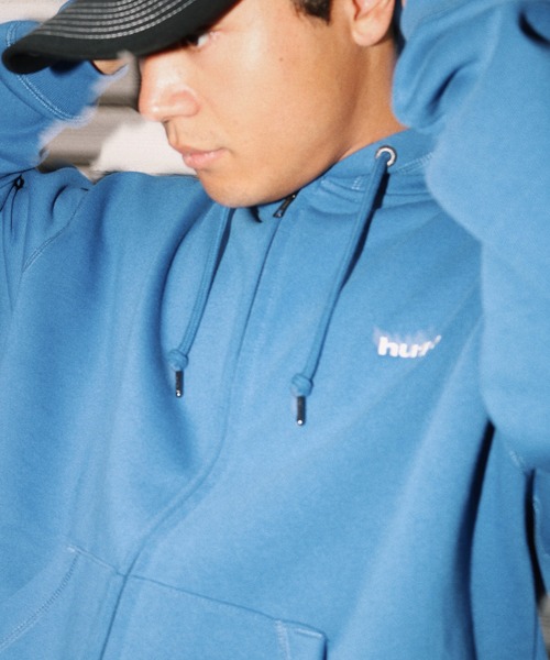 HUF(ハフ)の「HUF eightynine FULL ZIP HOODIE(パーカー・メンズ・アッシュグレー/ブルー/ブラック/ライトピンク・S/M/L/XL/XXL)」の8枚目の写真