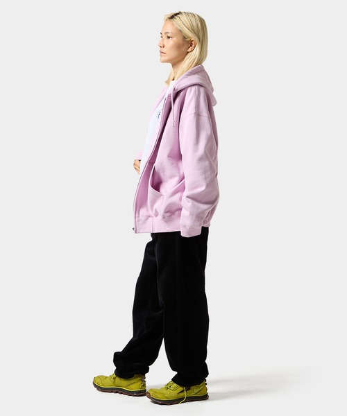 トップス HUF eightynineFULL ZIP HOODIE LT LILAC L HUF｜HUF eightynine FULL ZIP HOODIE / HUF ハフ ジップパーカー