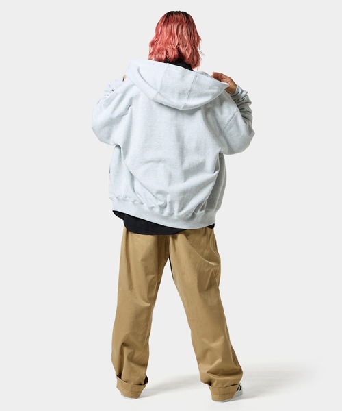 HUF(ハフ)の「HUF eightynine FULL ZIP HOODIE(パーカー・メンズ・アッシュグレー/ブルー/ブラック/ライトピンク・S/M/L/XL/XXL)」の22枚目の写真