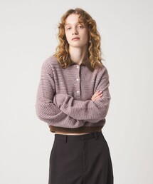 ＜6(ROKU)＞DYE KNIT PULLOVER/ニット 6（ロク）の「＜6(ROKU)＞DYE KNIT PULLOVER/ニット（ニット/セーター