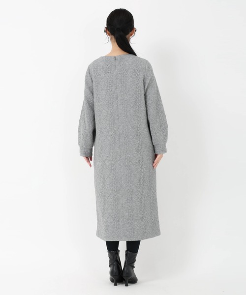 セール】ケーブルジャージⅡ_ケーブルジャージワンピース（ワンピース