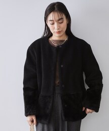 OPAQUE.CLIP｜オペークドットクリップのノーカラーコート通販