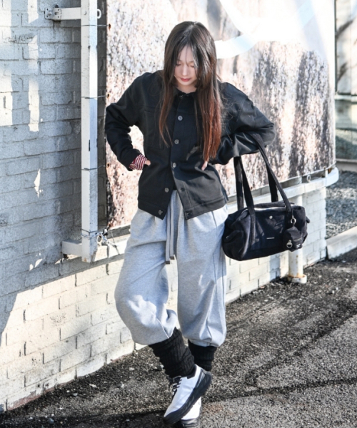 AGOD（エージーオーディー）の「ニットトラッカージャケット[ブラック]（デニムジャケット・レディース・その他・SMALL/MEDIUM/LARGE）」の8枚目の写真