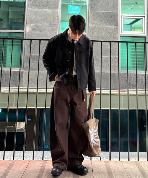 AGOD（エージーオーディー）の「ニットトラッカージャケット[ブラック]（デニムジャケット・レディース・その他・SMALL/MEDIUM/LARGE）」の13枚目の写真