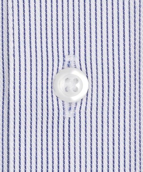 TOKYO SHIRTS(トウキョウシャツ)の「形態安定ノンアイロン ワイド 長袖ビジネスワイシャツ(大きいサイズ・長いサイズ)(ビジネスシャツ・メンズ・ブルー・首回り47cm-裄丈90cm/首回り47cm-裄丈86cm/首回り45cm-裄丈90cm/首回り45cm-裄丈86cm/首回り45cm-裄丈82cm/首回り42cm-裄丈90cm/首回り41cm-裄丈90cm/首回り39cm-裄丈88cm/首回り43cm-裄丈90cm)」の4枚目の写真