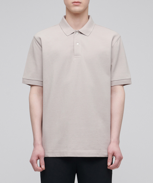 MUSINSA STANDARD(ムシンサスタンダード)の「ベーシックピケポロシャツ【きのこ】(ポロシャツ・メンズ・その他・SMALL/MEDIUM/LARGE/X-LARGE/XX-LARGE/XXX-LARGE)」の1枚目の写真