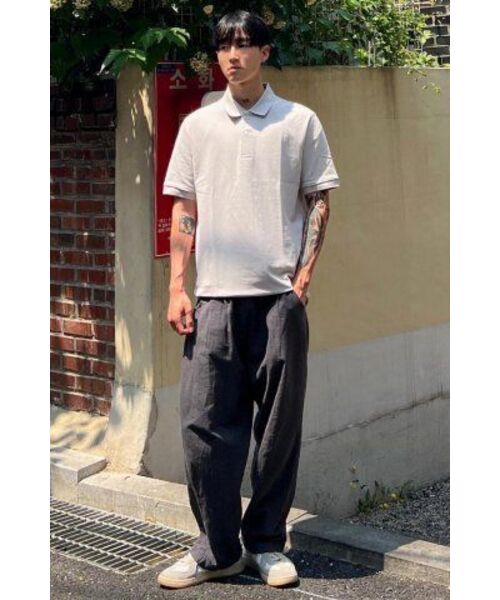 MUSINSA STANDARD(ムシンサスタンダード)の「ベーシックピケポロシャツ【きのこ】(ポロシャツ・メンズ・その他・SMALL/MEDIUM/LARGE/X-LARGE/XX-LARGE/XXX-LARGE)」の7枚目の写真