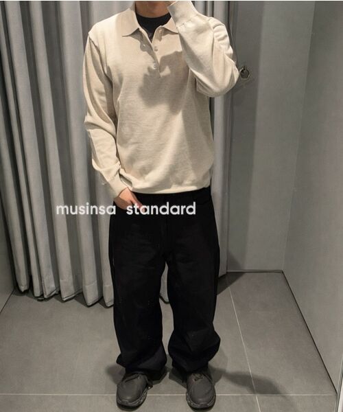 MUSINSA STANDARD（ムシンサスタンダード）の「ベーシッククルーネックTシャツ[ガンメタル]（Tシャツ/カットソー・メンズ・その他・SMALL/MEDIUM/LARGE/X-LARGE/XX-LARGE/XXX-LARGE）」の7枚目の写真