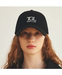 THE GREEN LAB（ザグリーンラボ）の「エッセンシャルティジエル刺繍ボールキャップ[ブラック]（キャップ）」