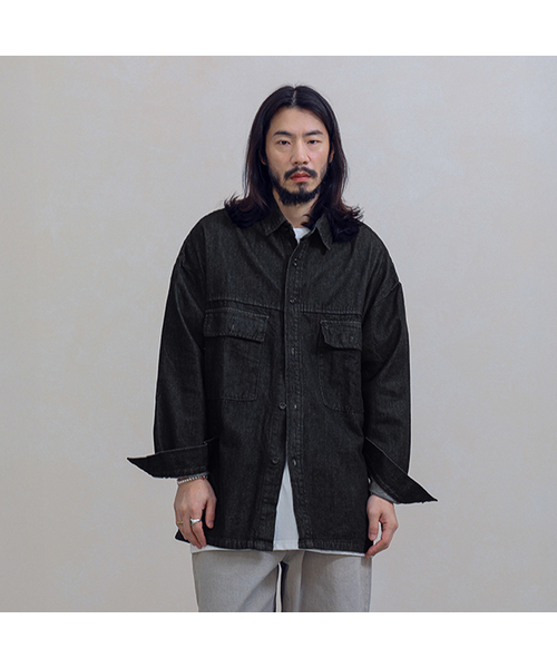 COMPOSE WORKERS DENIM SHIRKET 2 COLORSの通販はau PAY マーケット