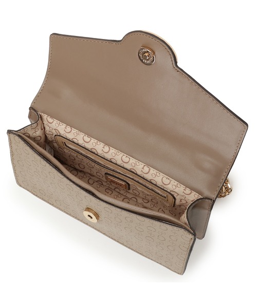 Guess(ゲス)の「GRACIA Convertible Crosbdy Flap ショルダーバッグ (ショルダーバッグ・レディース・ライトベージュ・ONE SIZE)」の7枚目の写真