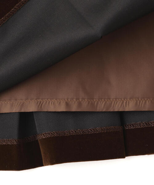 FREE'S MART(フリーズマート)の「◆ローウエストプリーツジャンパースカート(ジャンパースカート・レディース・ブラウン/ネイビー・SMALL/MEDIUM)」の14枚目の写真