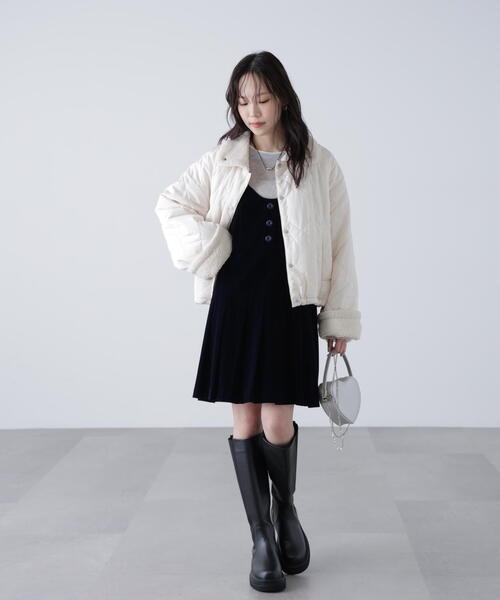 FREE'S MART(フリーズマート)の「◆ローウエストプリーツジャンパースカート(ジャンパースカート・レディース・ブラウン/ネイビー・SMALL/MEDIUM)」の21枚目の写真