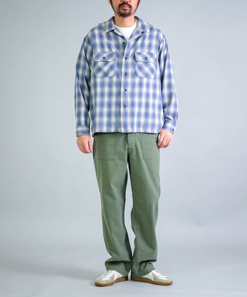 OMNIGOD（オムニゴッド）の「[ OMNIGOD mens / オムニゴッド ] バックサテン US ベイカーパンツ(used)（その他パンツ・メンズ・オリーブ・34inch/32inch/30inch/28inch）」の6枚目の写真